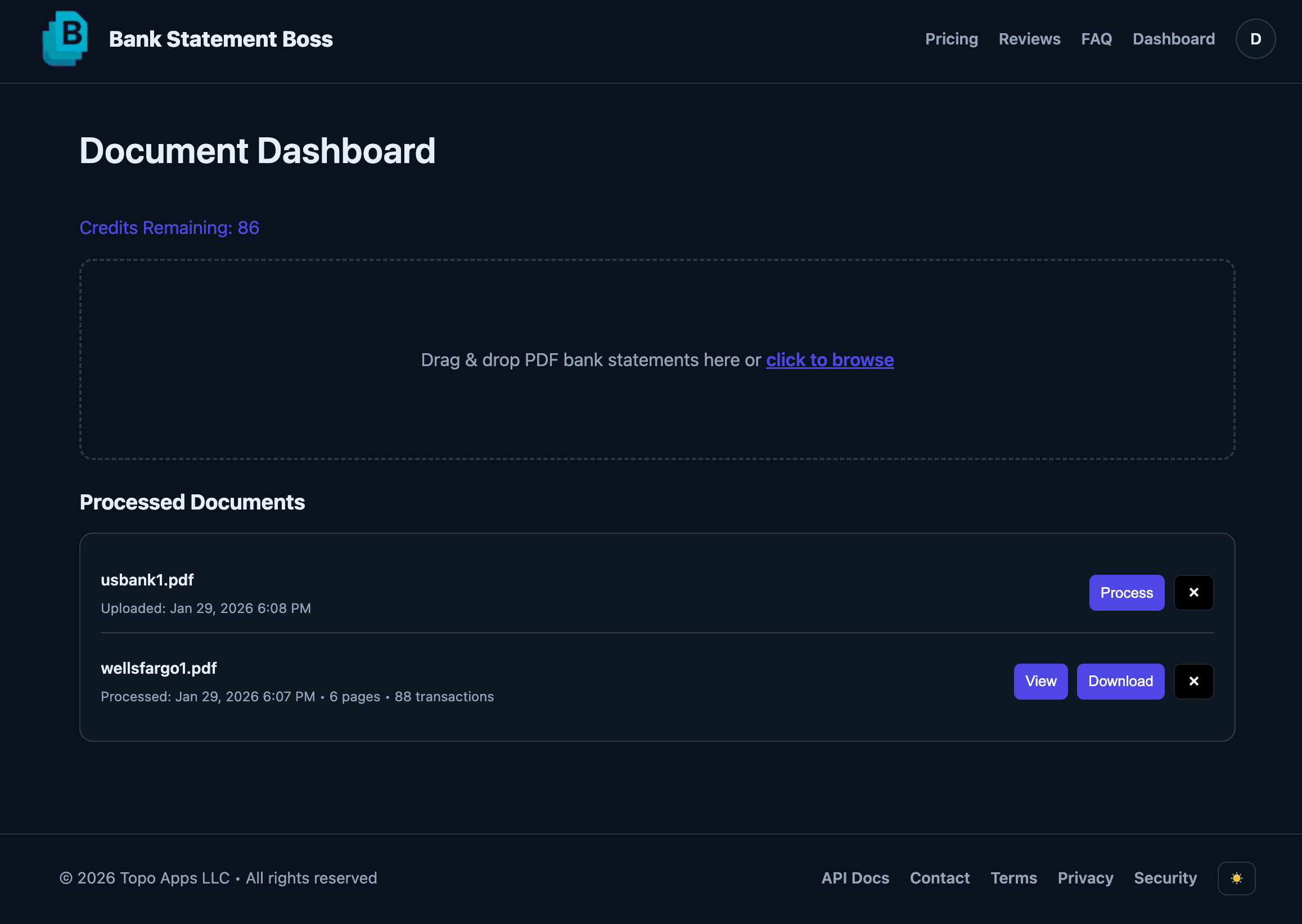 Bank Statement Boss preview
