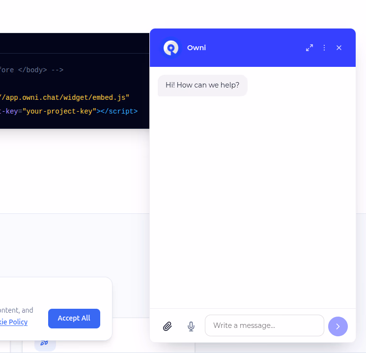 Owni.chat preview
